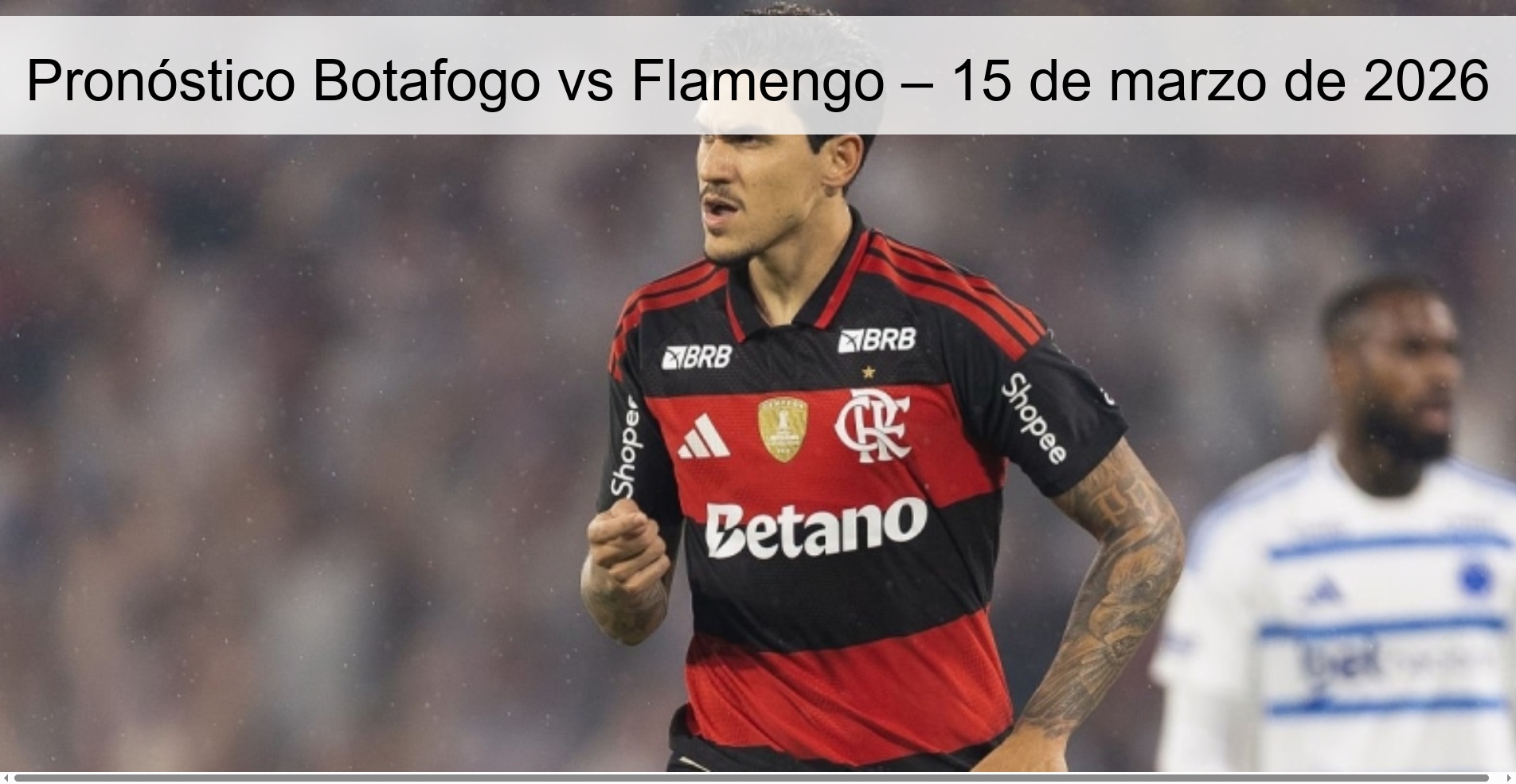 Botafogo vs Flamengo Prediction – March 15, 2026