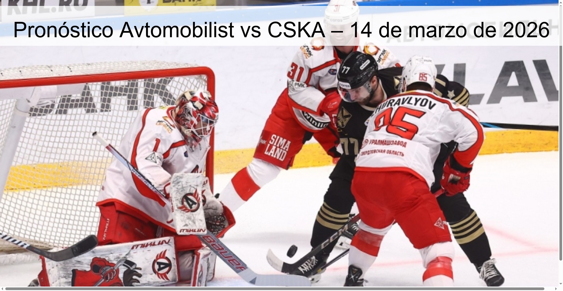 Avtomobilist vs CSKA Prediction – March 14, 2026