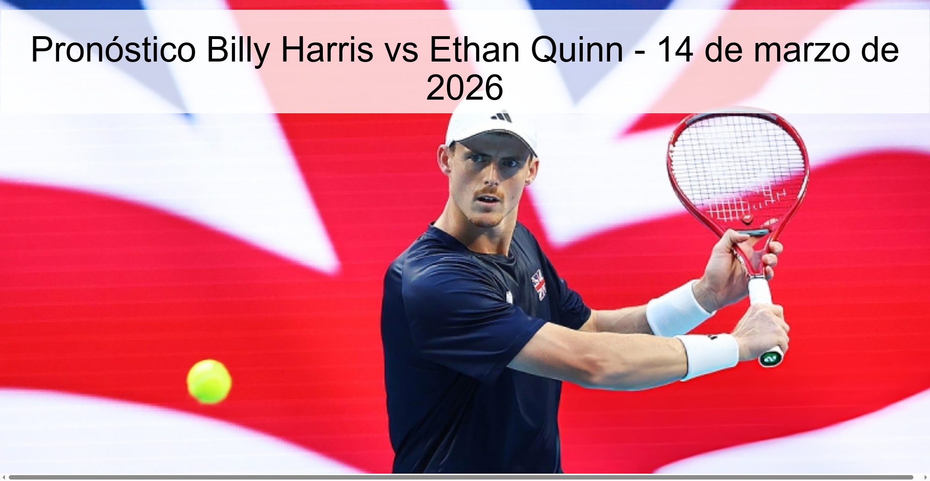 Billy Harris vs Ethan Quinn Prediction – March 14, 2026