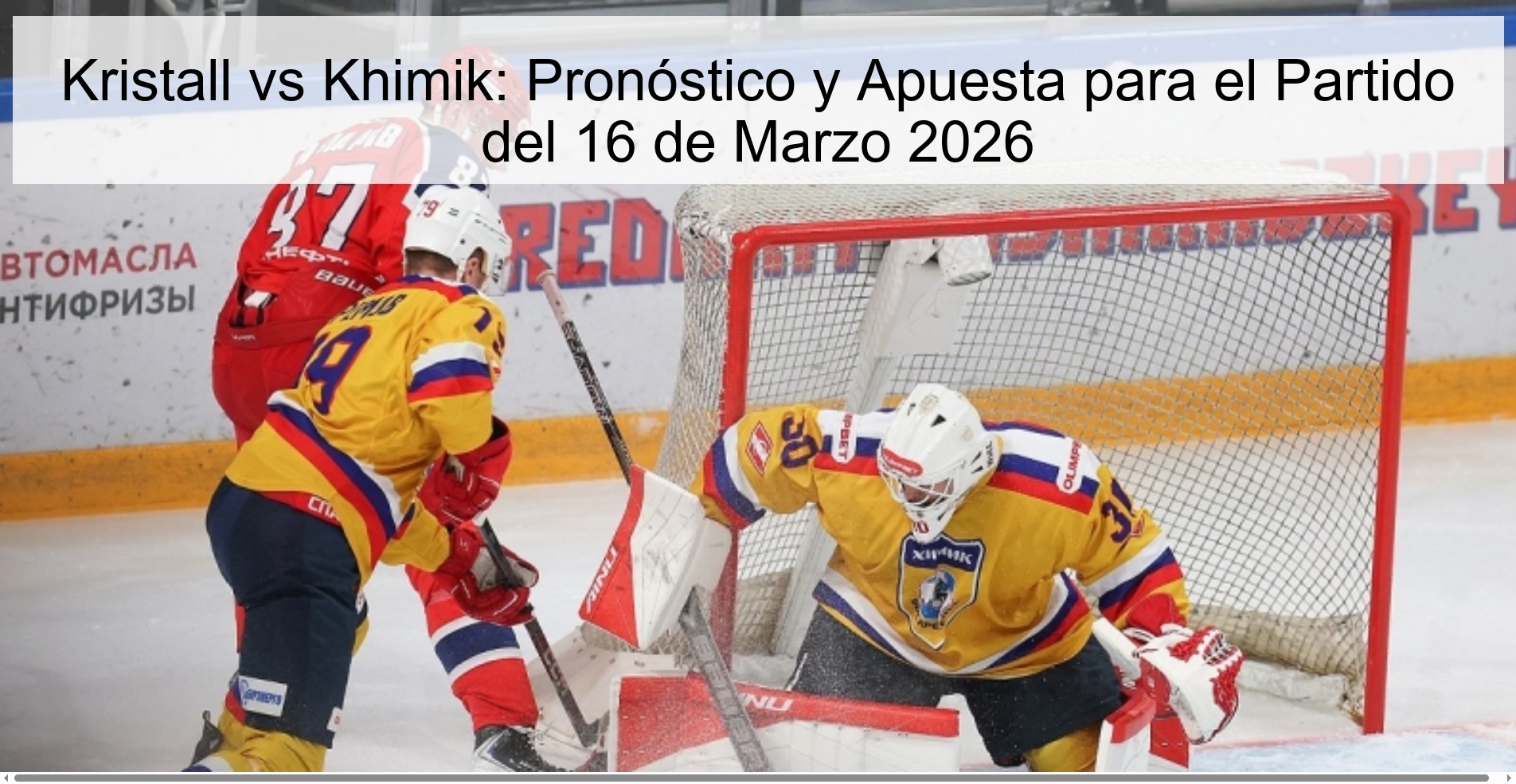 Kristall vs Khimik: Prediction and Bet for the Match on March 16, 2026