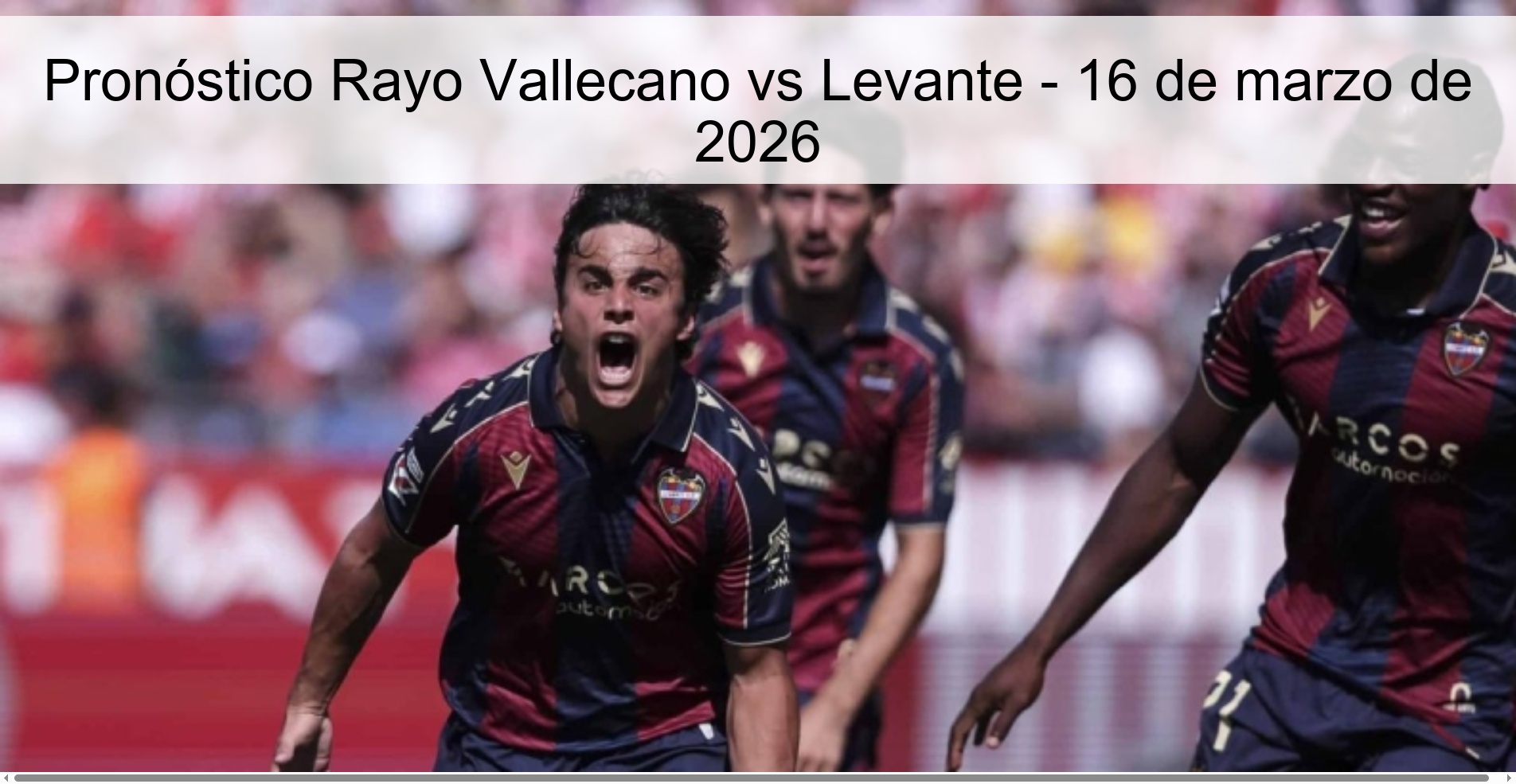 Rayo Vallecano vs Levante Prediction - March 16, 2026