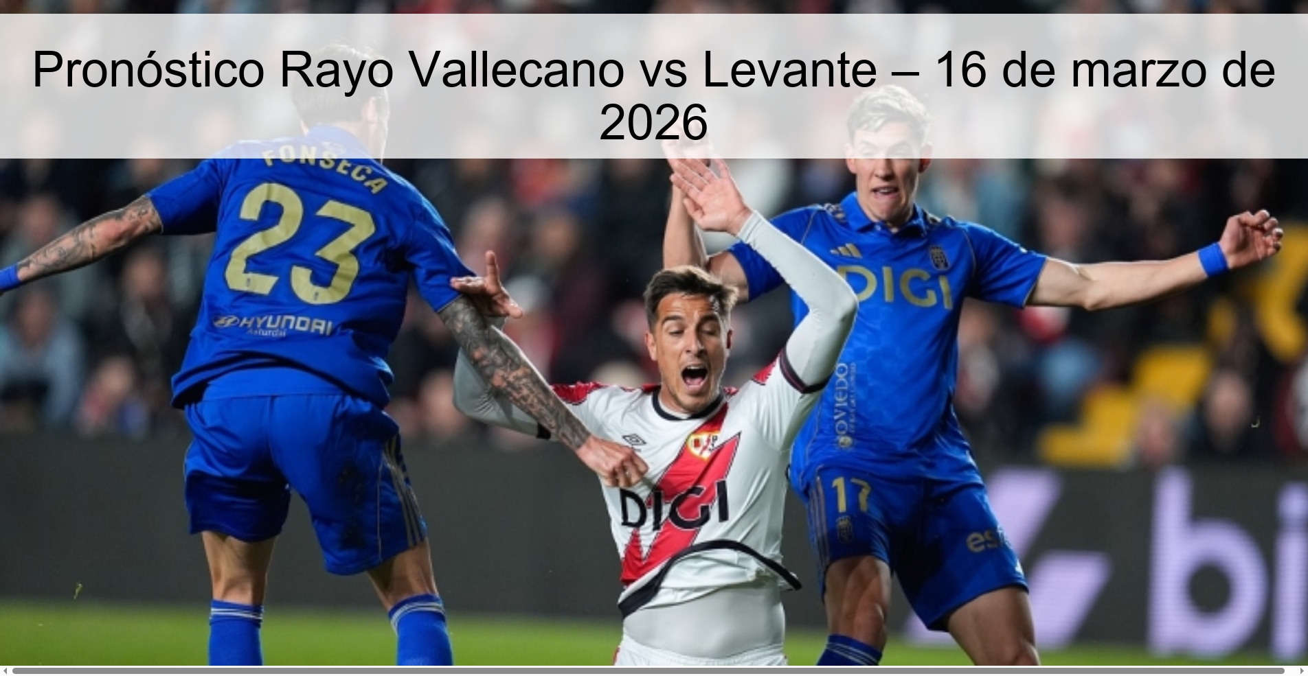 Rayo Vallecano vs Levante Prediction – March 16, 2026