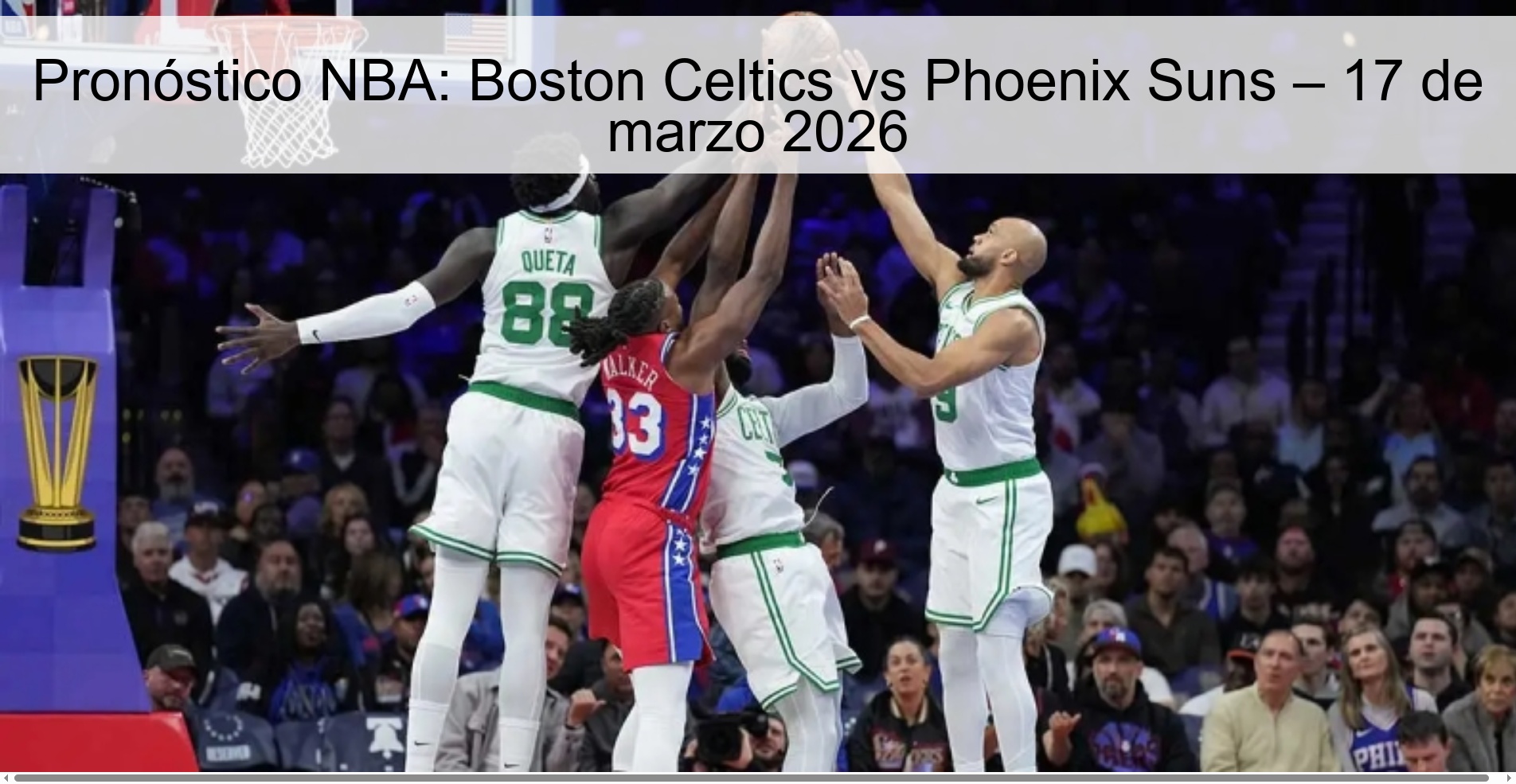 NBA Prediction: Boston Celtics vs Phoenix Suns – March 17, 2026