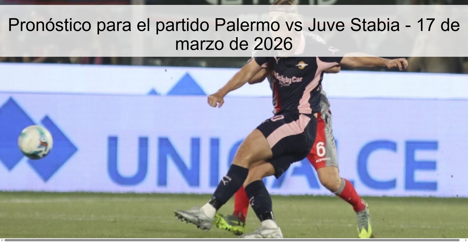 Prediction for the match Palermo vs Juve Stabia - March 17, 2026