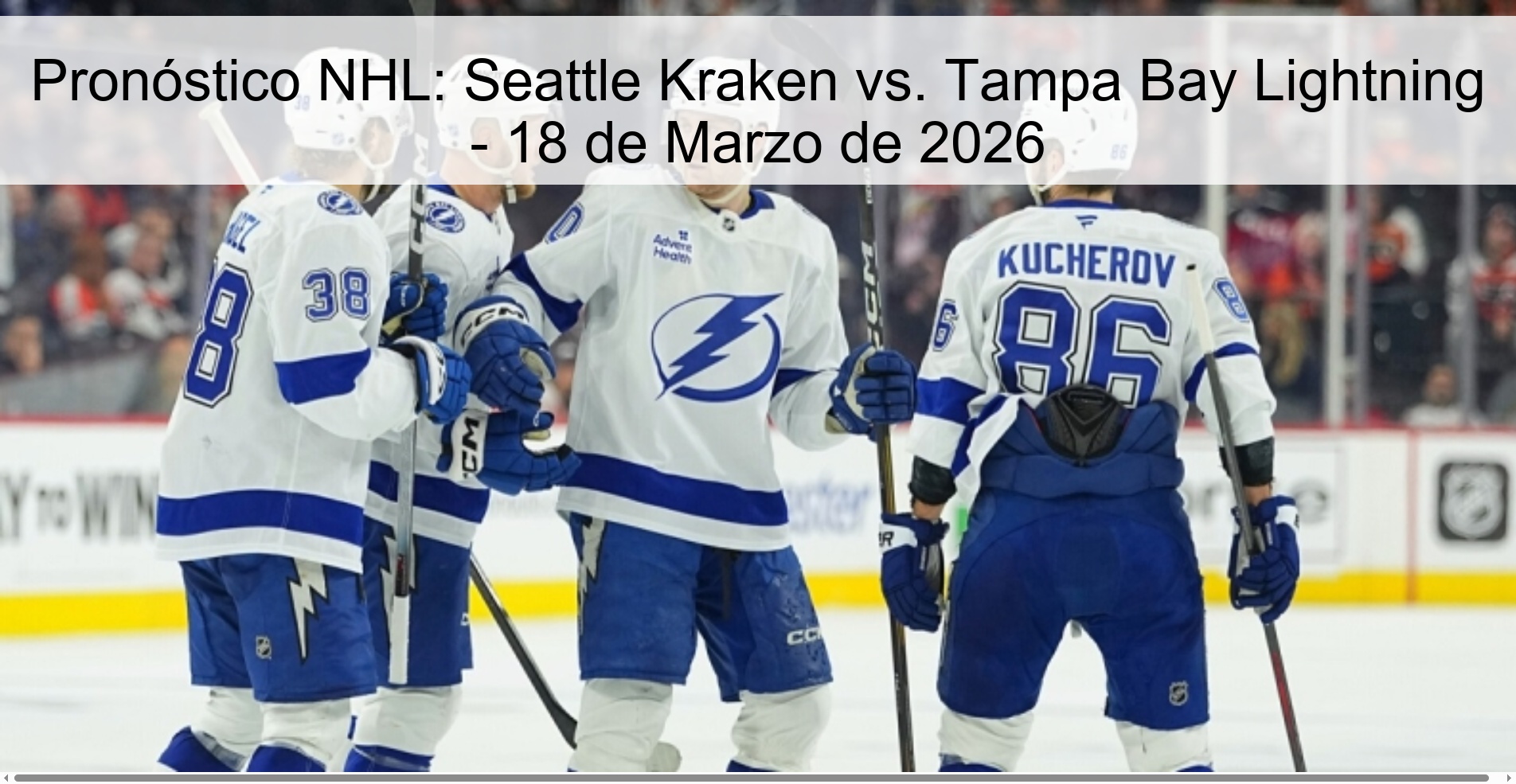 NHL Prediction: Seattle Kraken vs. Tampa Bay Lightning - March 18, 2026