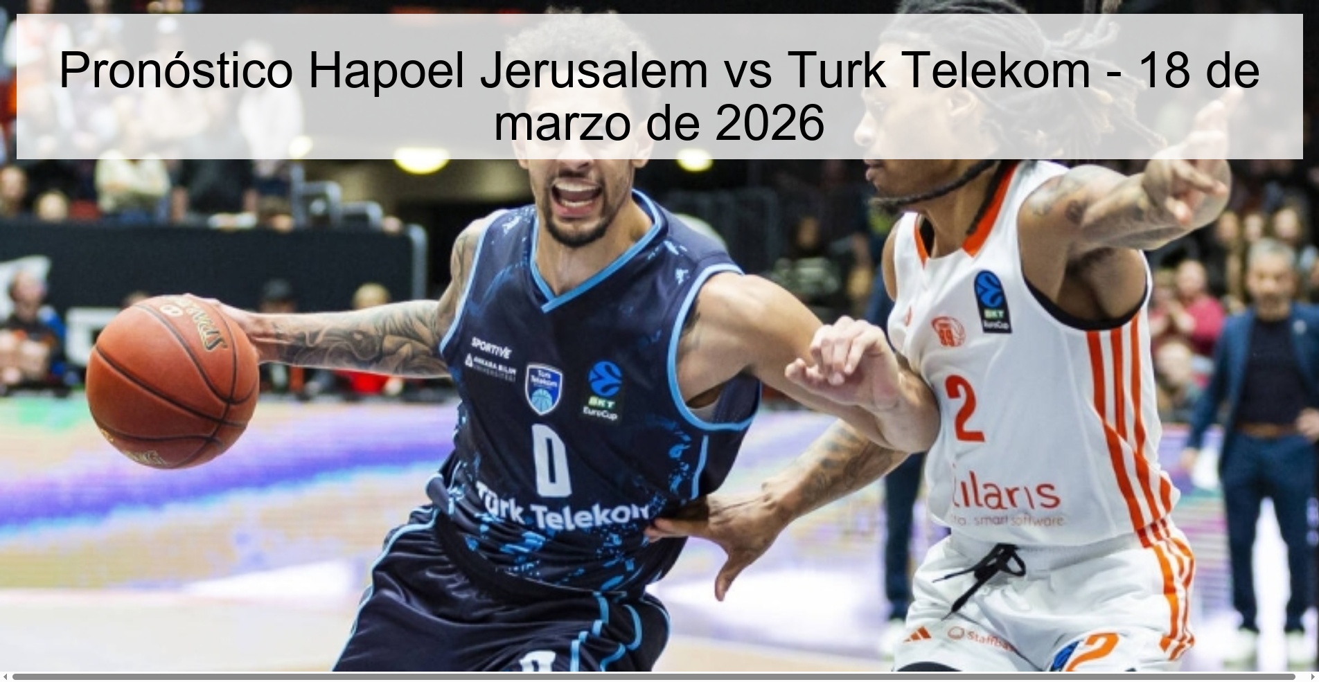 Hapoel Jerusalem vs Turk Telekom Prediction – March 18, 2026