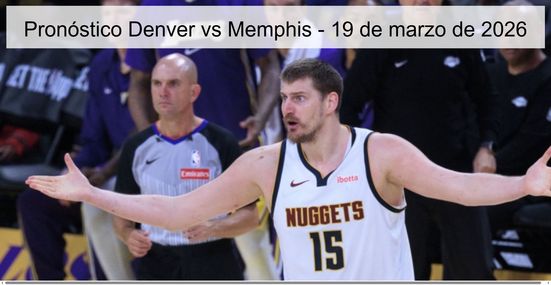 Denver vs Memphis Prediction – March 19, 2026