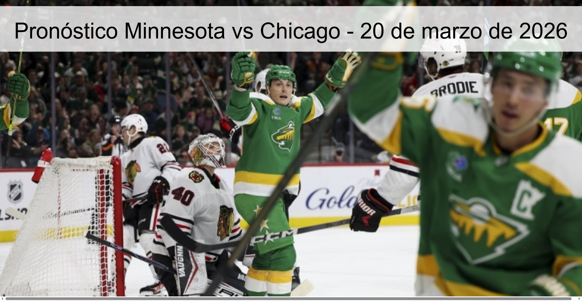 Minnesota vs Chicago Prediction – March 20, 2026