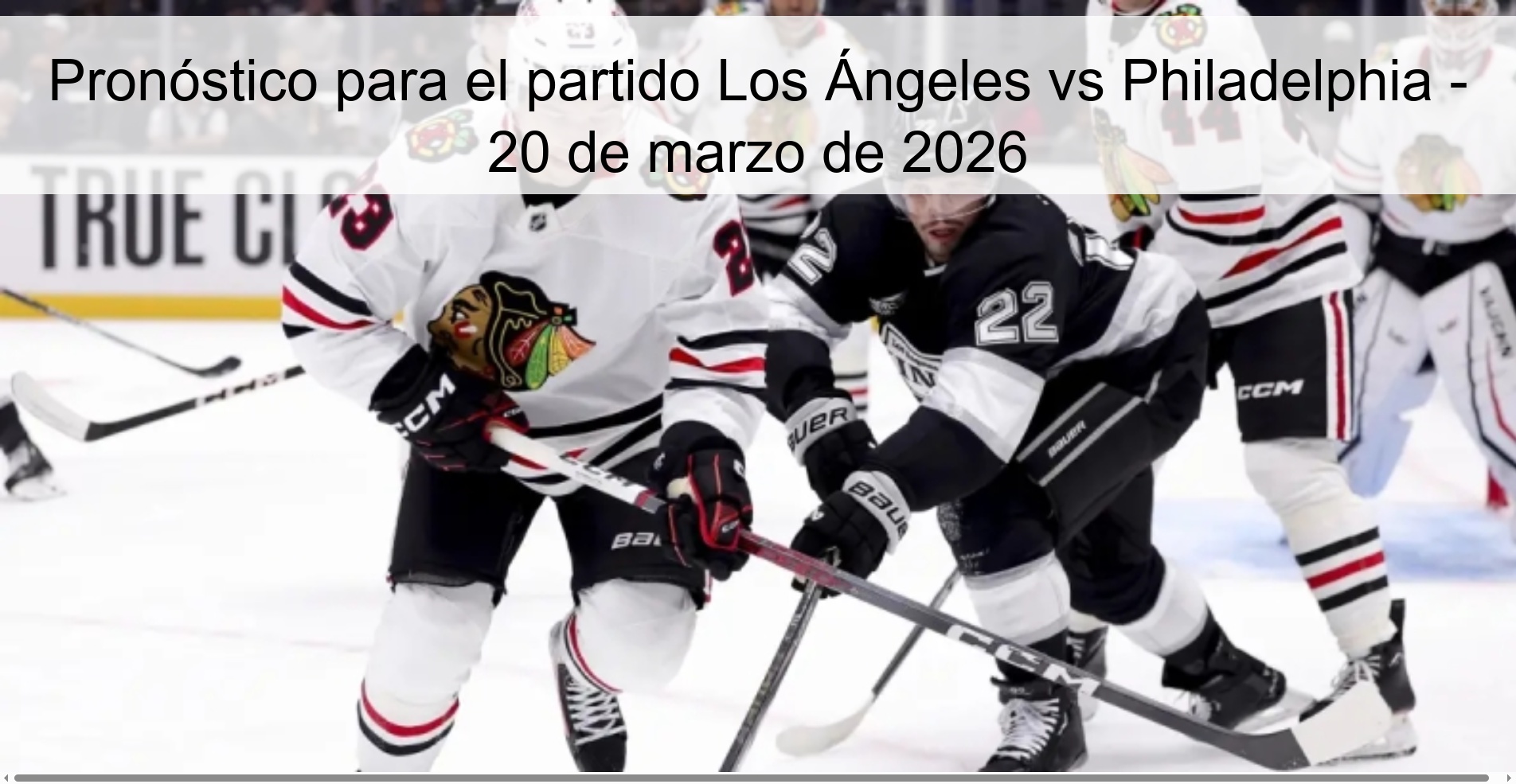 Pronóstico para el partido Los Ángeles vs Philadelphia - 20 de marzo de 2026 Pronóstico para el partido Los Ángeles vs Philadelphia - 20 de marzo de 2026