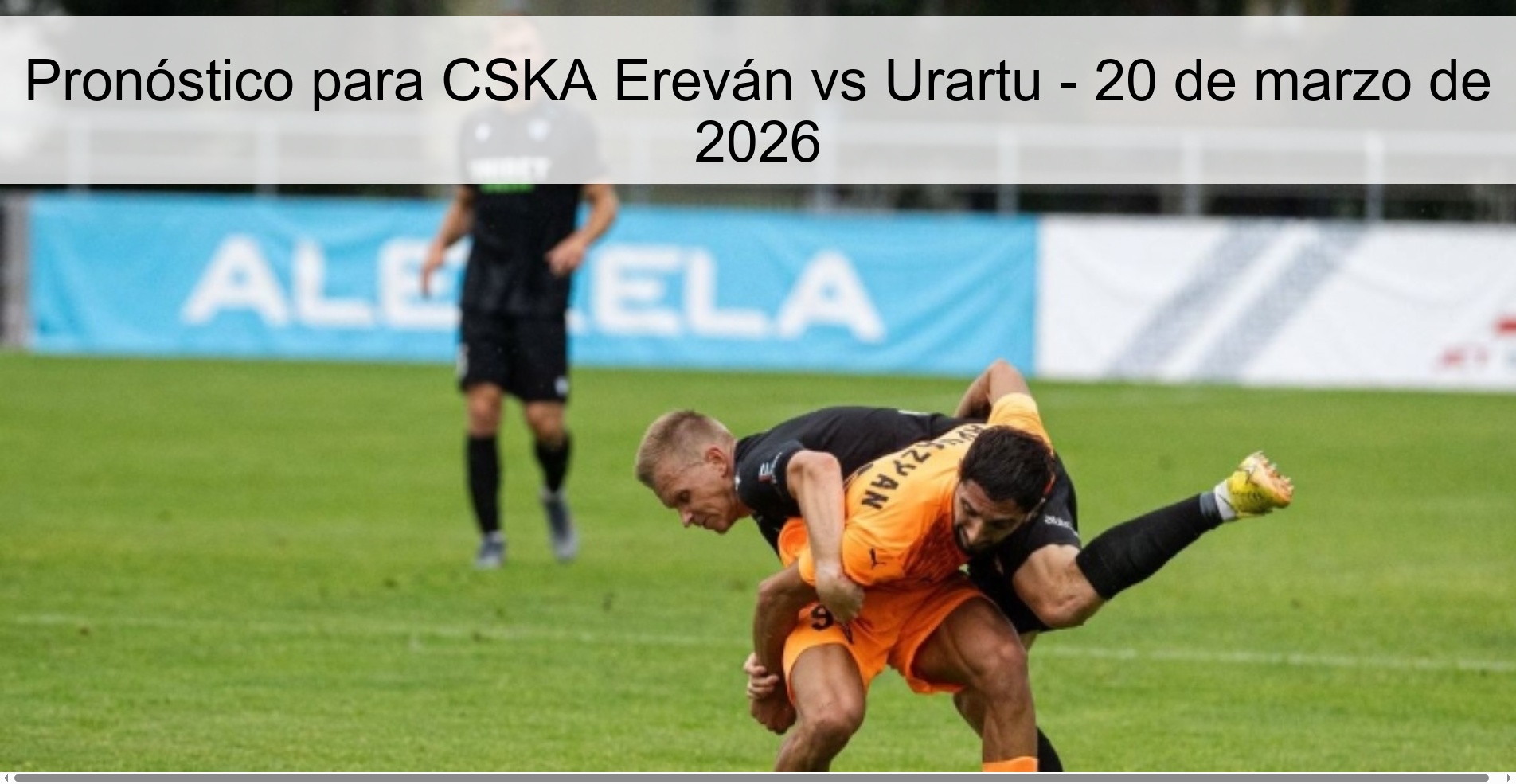 Prediction for CSKA Yerevan vs Urartu – March 20, 2026