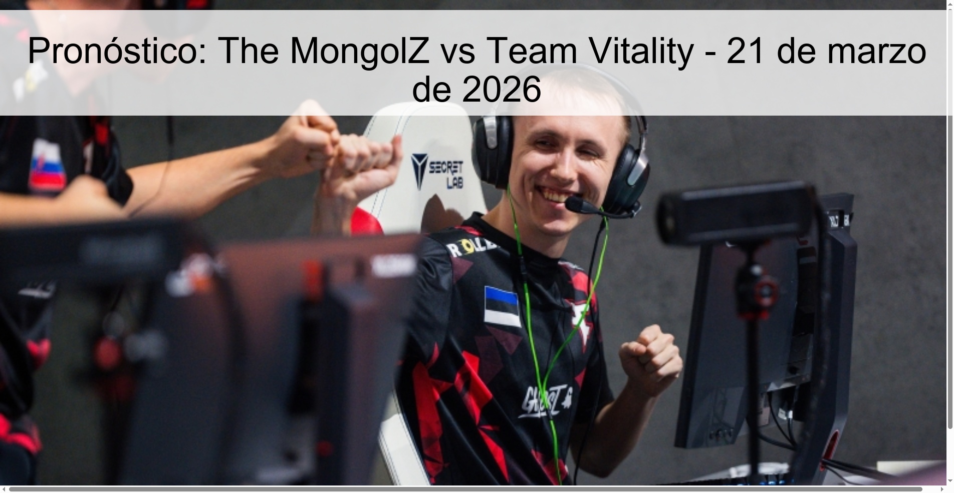 Prediction: The MongolZ vs Team Vitality – March 21, 2026