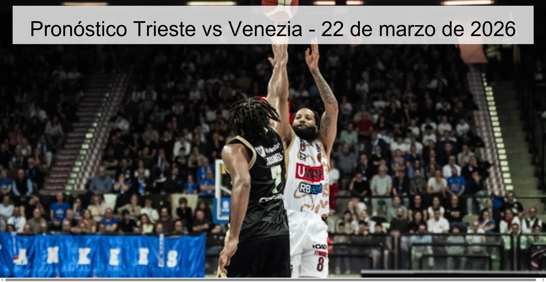Pronóstico Trieste vs Venezia - 22 de marzo de 2026