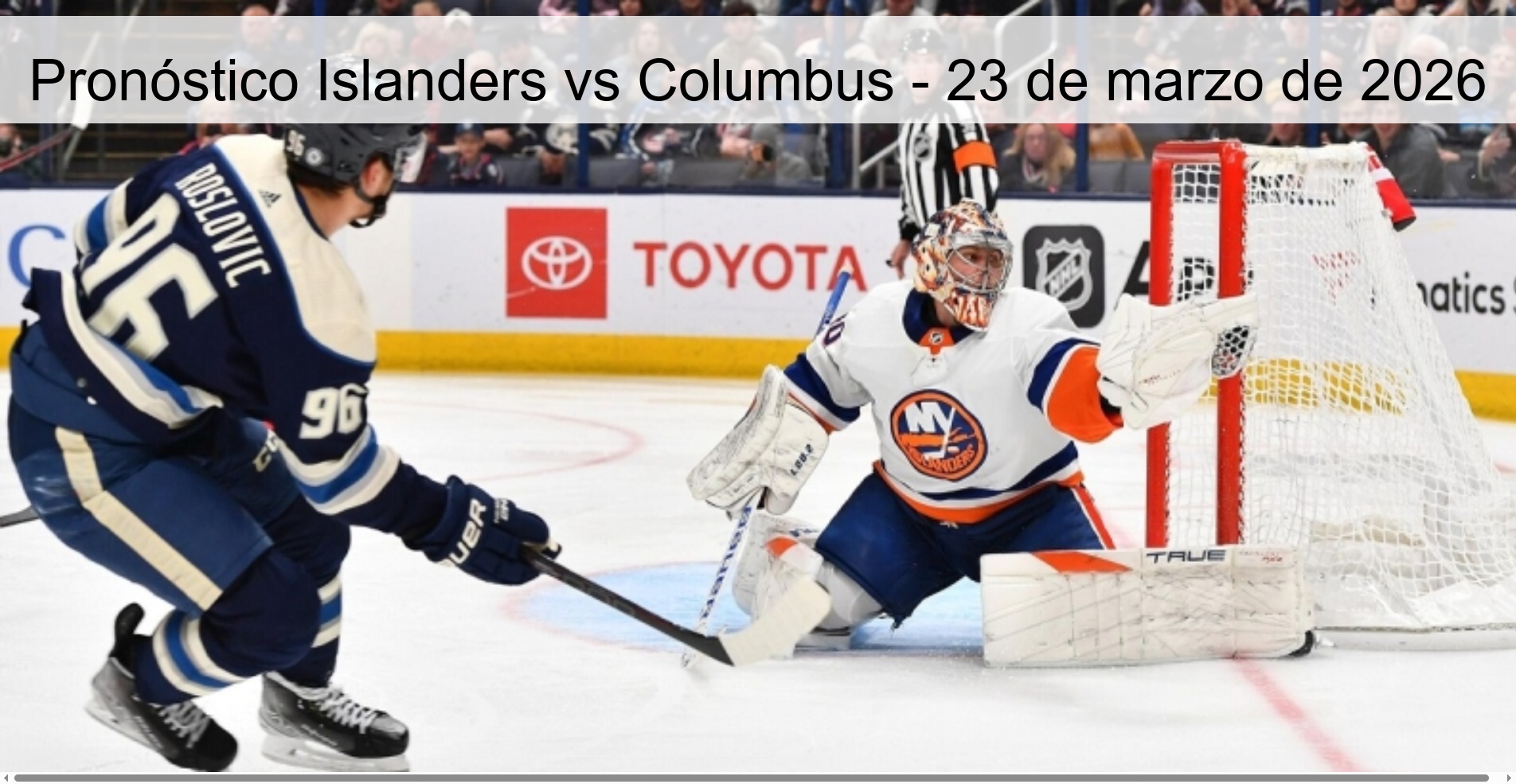 Islanders vs Columbus Prediction – March 23, 2026