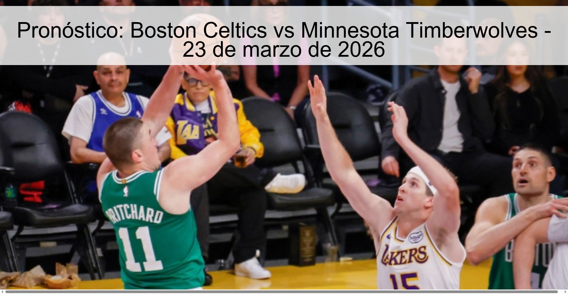 Prediction: Boston Celtics vs Minnesota Timberwolves - March 23, 2026