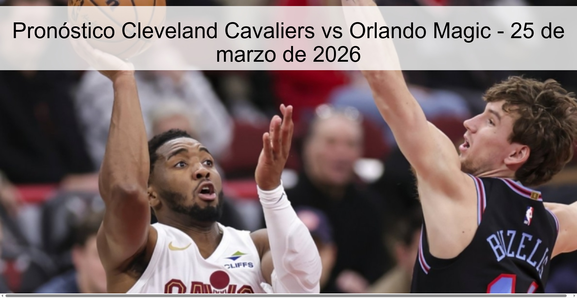 Cleveland Cavaliers vs Orlando Magic Prediction - March 25, 2026