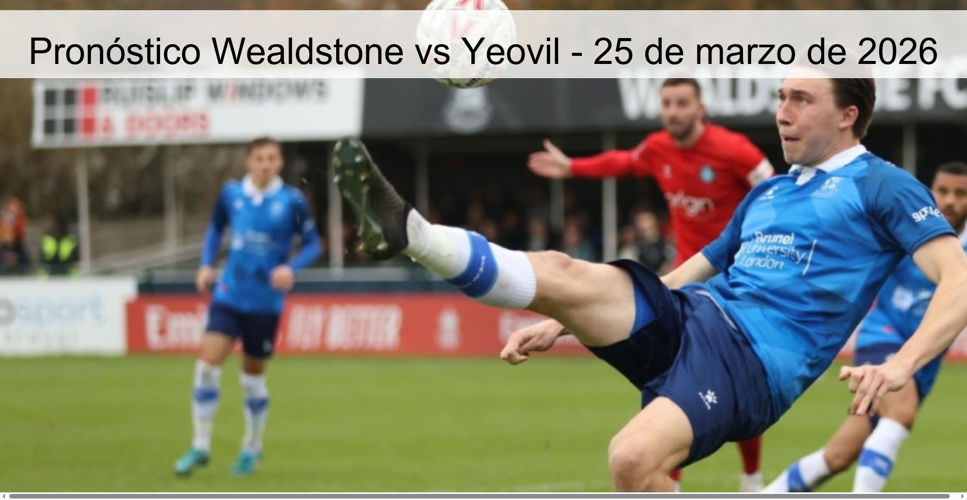Wealdstone vs Yeovil Prediction – March 25, 2026