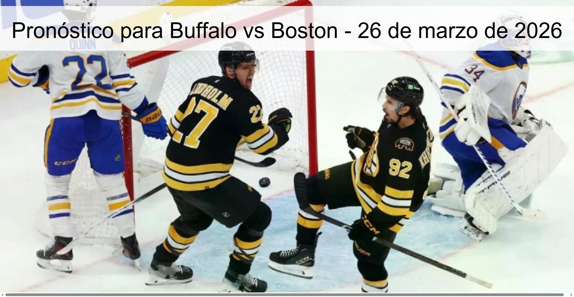Buffalo vs Boston Prediction – March 26, 2026