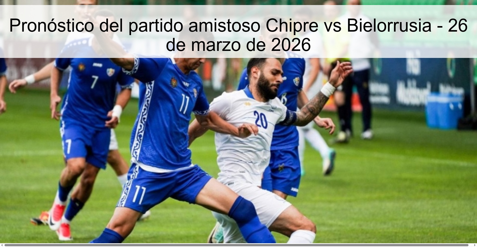 Cyprus vs Belarus friendly match prediction - March 26, 2026
