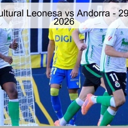 Pronóstico Cultural Leonesa vs Andorra – 29 de marzo de 2026