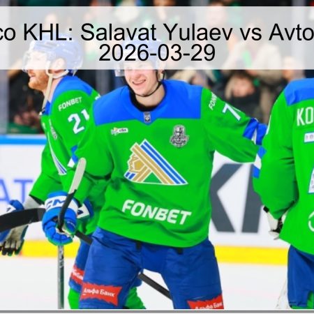 Pronóstico KHL: Salavat Yulaev vs Avtomobilist – 2026-03-29