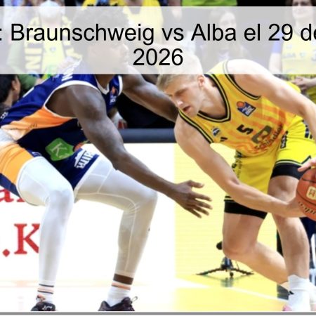 Pronóstico: Braunschweig vs Alba el 29 de marzo de 2026