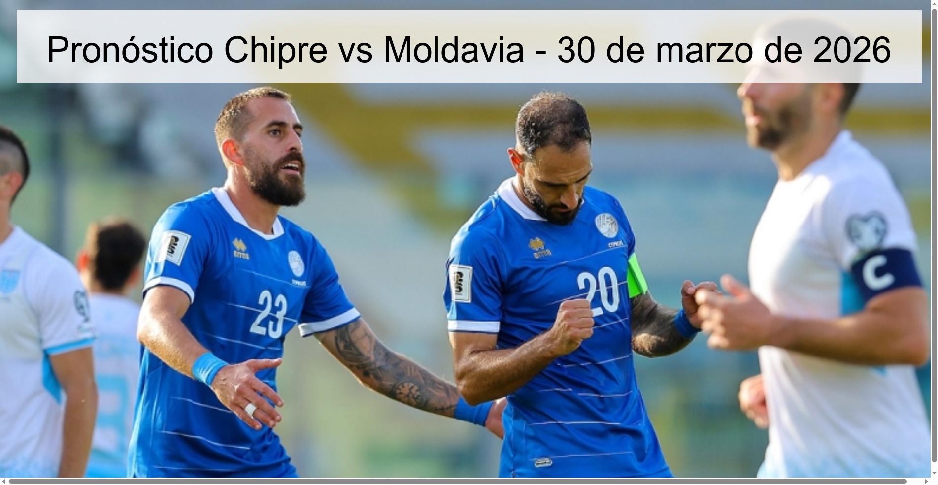 Cyprus vs Moldova Prediction – March 30, 2026