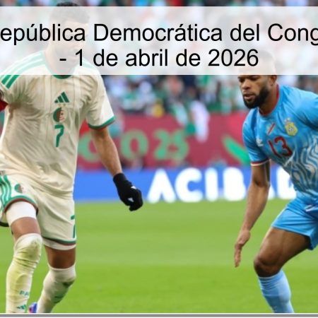 Pronóstico: República Democrática del Congo vs Jamaica – 1 de abril de 2026