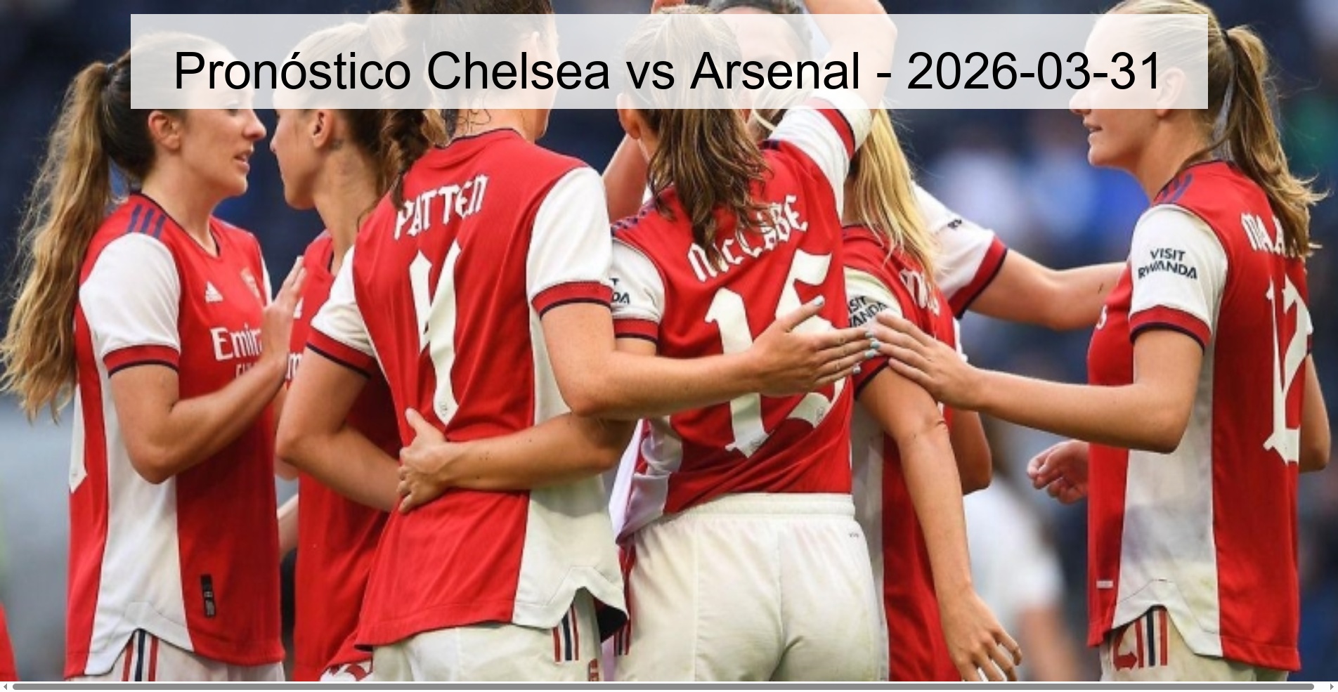Chelsea vs Arsenal Prediction - 2026-03-31