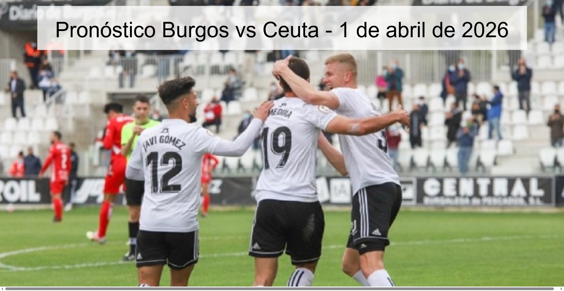Pronóstico Burgos vs Ceuta - 1 de abril de 2026