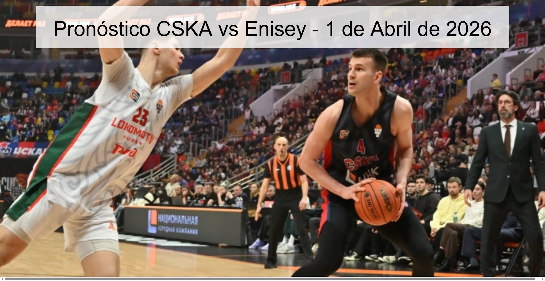 Pronóstico CSKA vs Enisey - 1 de Abril de 2026