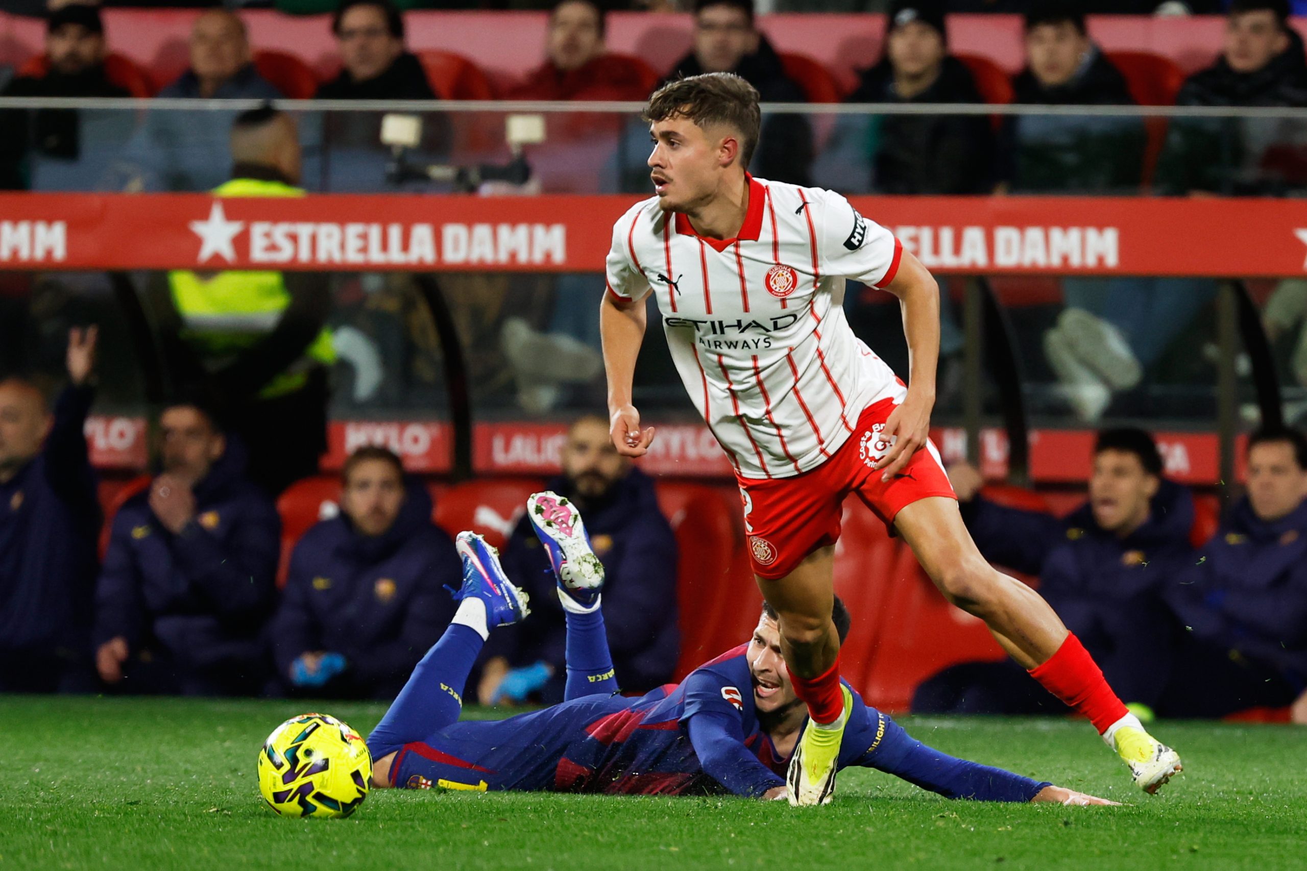 Hugo Rincón and Eder García: The Athletic Promises that Shine in Girona