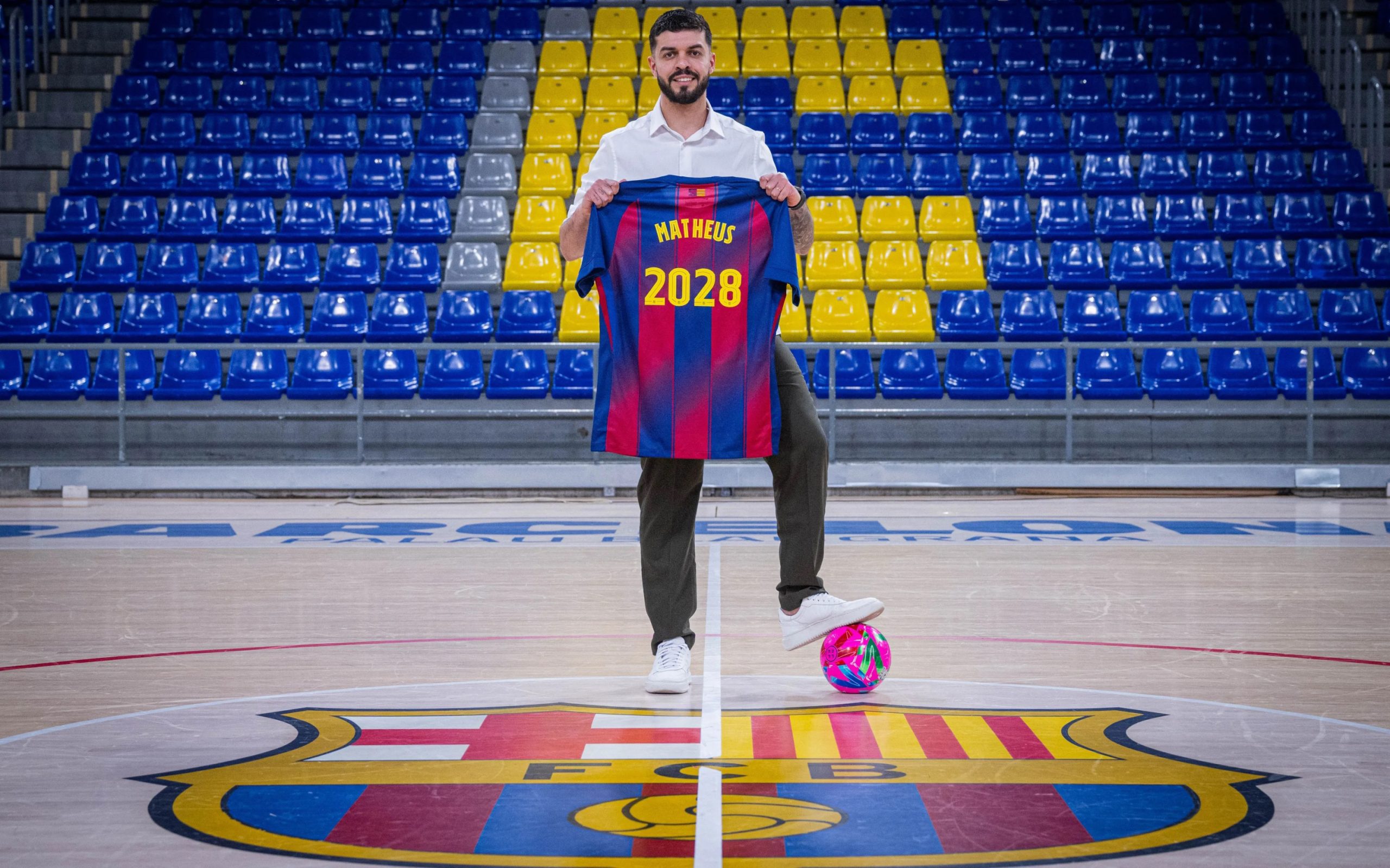 Matheus Rodrigues renews with Barça futsal: a promising future at the Palau