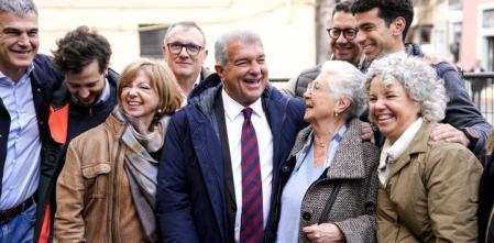Laporta Intensifies his Electoral Campaign Just One Week before the Elections at FC Barcelona