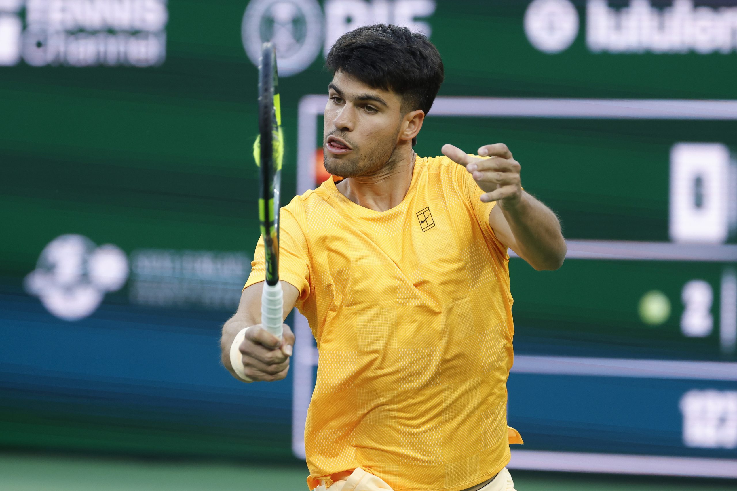 Alcaraz, between the love for Indian Wells and the dilemma of the night schedule