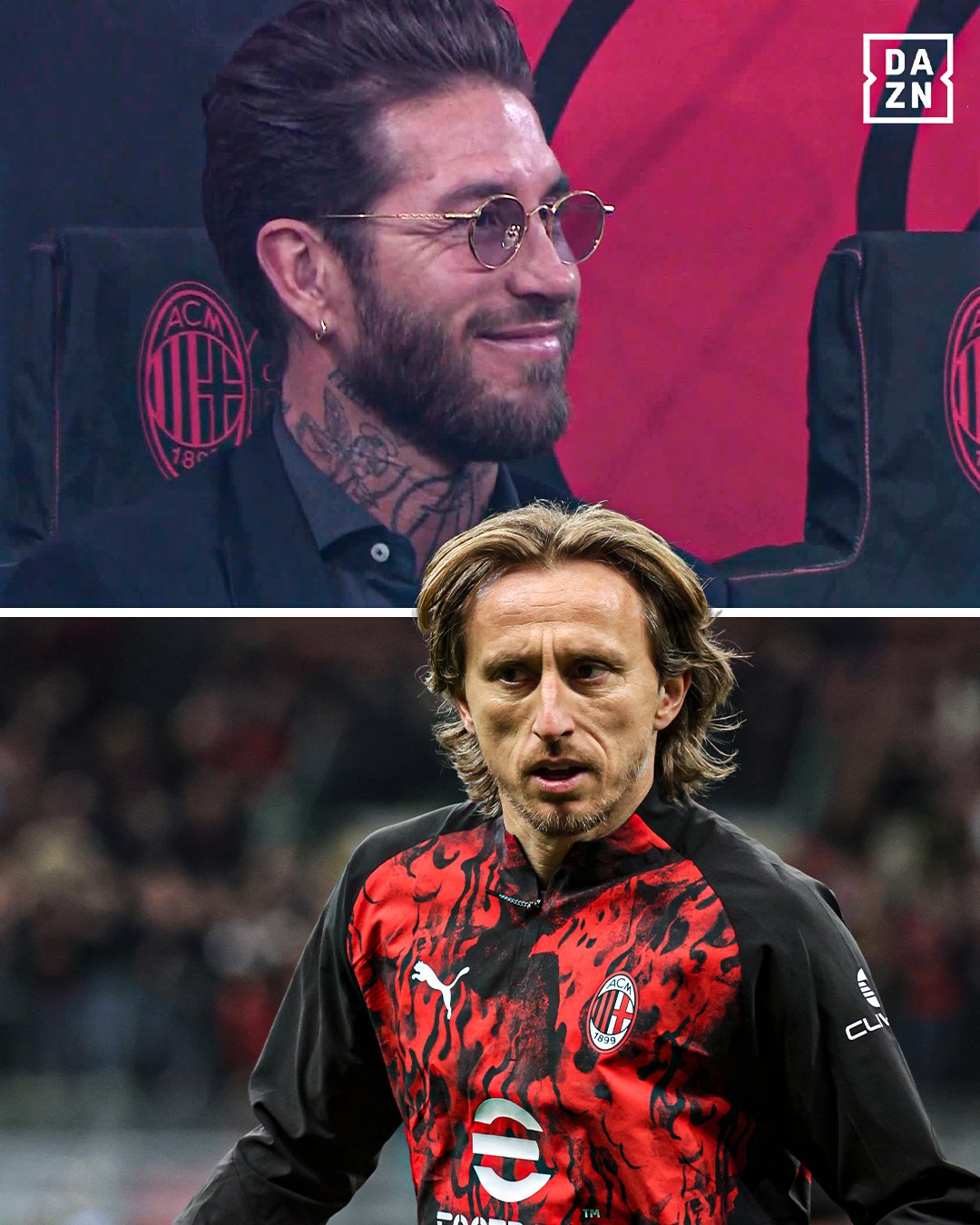 Modric celebrates Milan's victory against Inter with a nod to Sergio Ramos