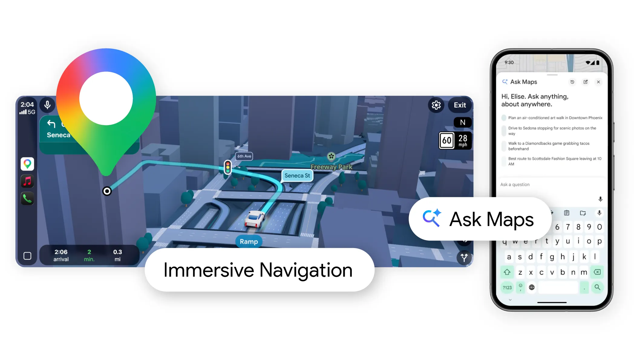 Google Maps revolutionizes navigation for motorists with its new immersive function