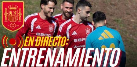 The Spanish National Team prepares for the decisive duel against Serbia