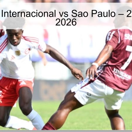 Pronóstico Internacional vs Sao Paulo – 2 de abril de 2026