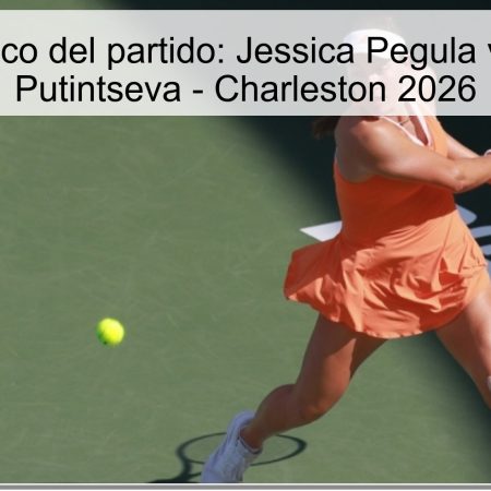 Pronóstico del partido: Jessica Pegula vs. Yulia Putintseva – Charleston 2026