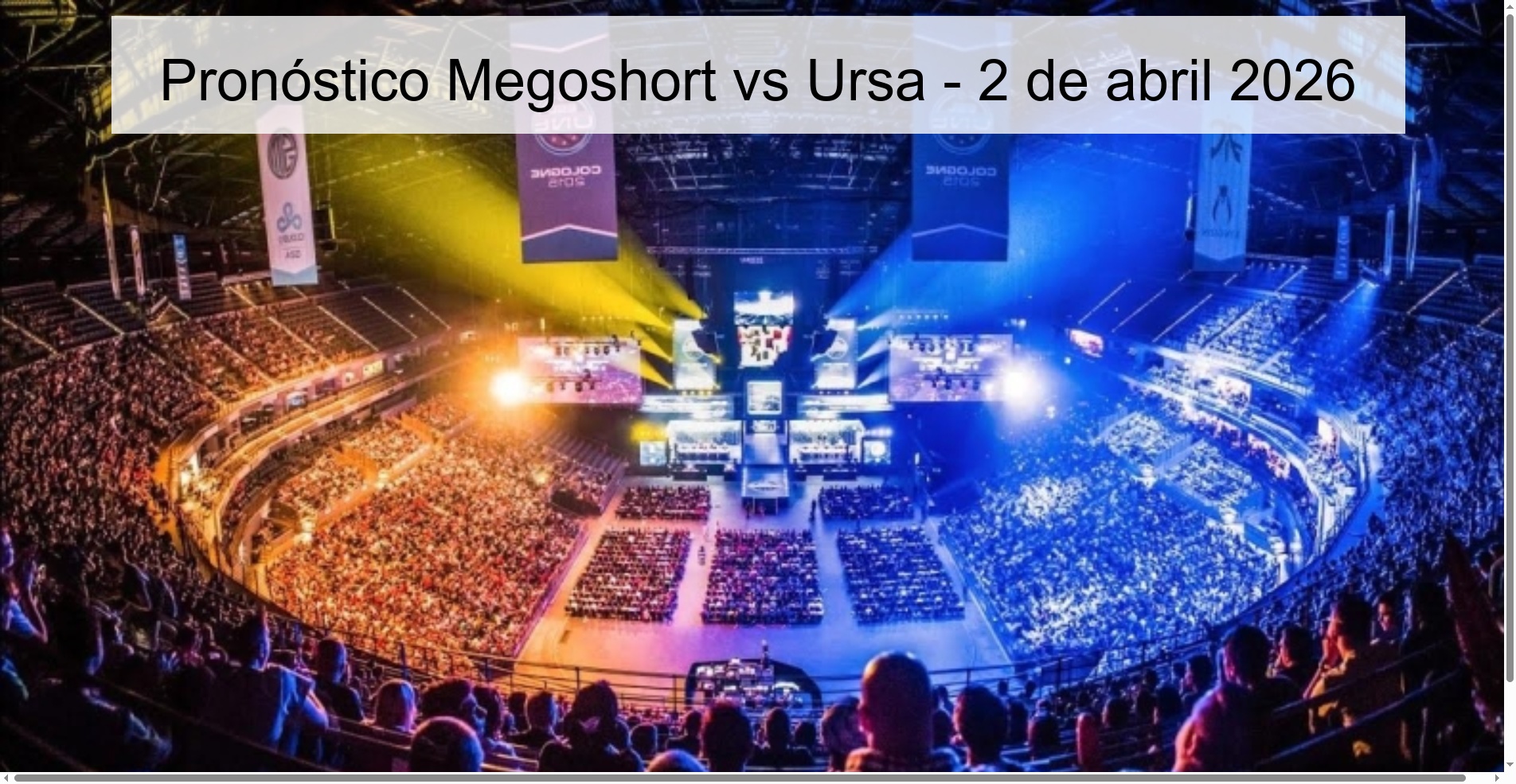 Megoshort vs Ursa Prediction – April 2, 2026