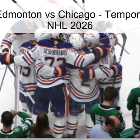 Pronóstico Edmonton vs Chicago – Temporada Regular NHL 2026