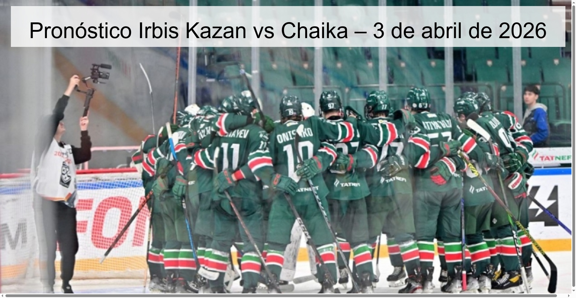Irbis Kazan vs Chaika Prediction – April 3, 2026
