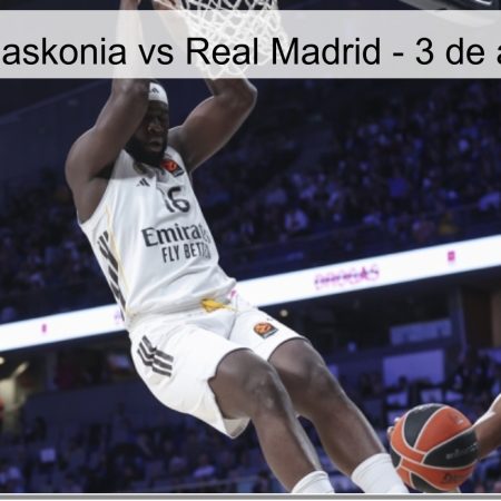 Pronóstico Baskonia vs Real Madrid – 3 de abril de 2026