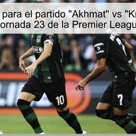 Pronóstico para el partido “Akhmat” vs “Krasnodar” – 2026, Jornada 23 de la Premier League Rusa