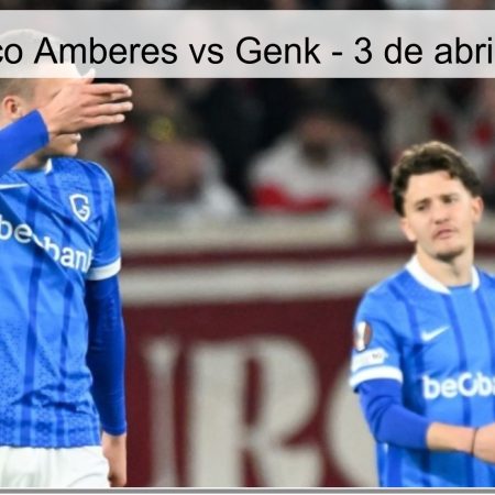 Pronóstico Amberes vs Genk – 3 de abril de 2026