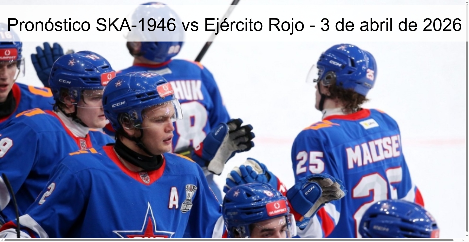 SKA-1946 vs Red Army Prediction – April 3, 2026