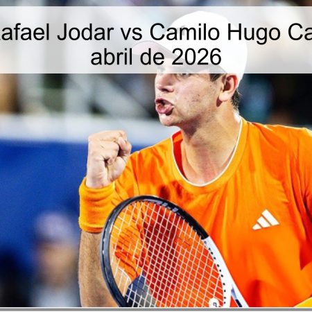 Pronóstico Rafael Jodar vs Camilo Hugo Carabelli – 4 de abril de 2026
