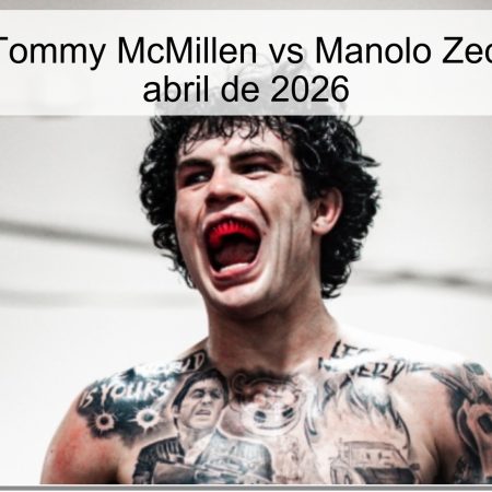 Pronóstico Tommy McMillen vs Manolo Zecchini – 5 de abril de 2026