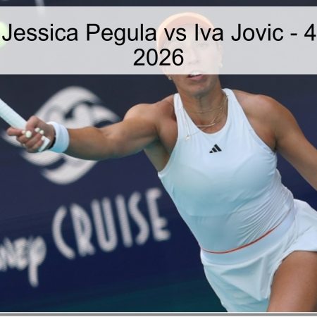 Pronóstico Jessica Pegula vs Iva Jovic – 4 de abril de 2026