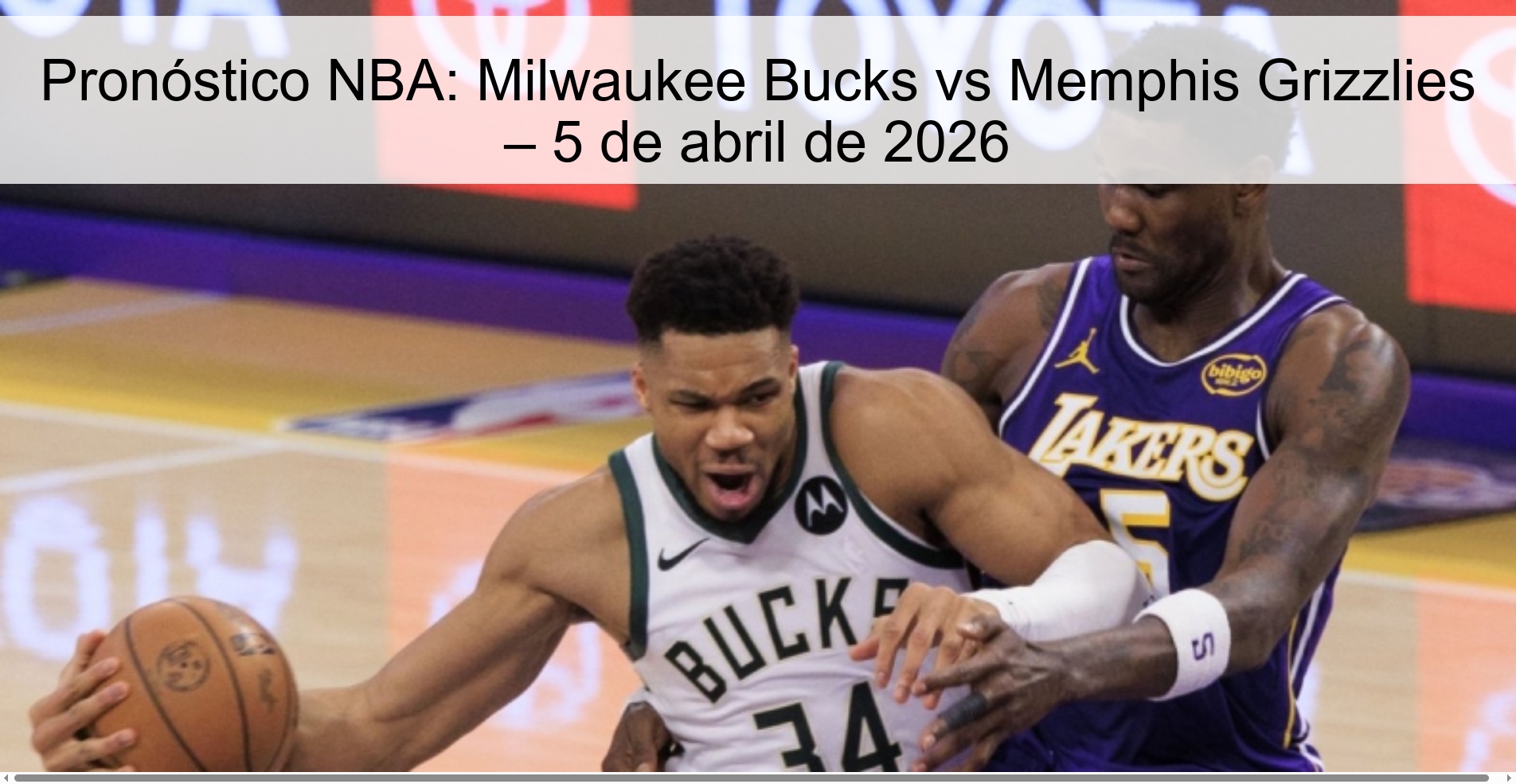 NBA Prediction: Milwaukee Bucks vs Memphis Grizzlies – April 5, 2026 NBA Prediction: Milwaukee Bucks vs Memphis Grizzlies – April 5, 2026